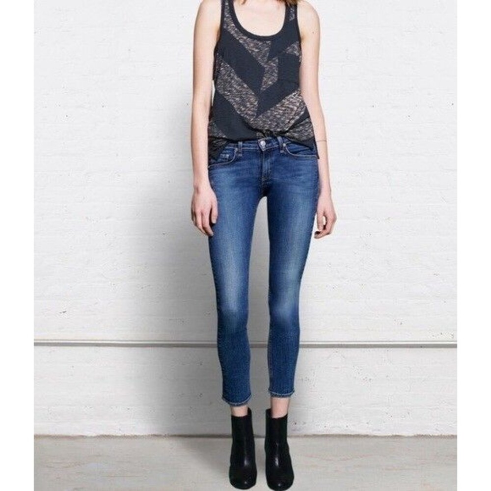 Rag & Bone Capri Skinny Denim Jeans in Sonoma Size 27. Retail $225
